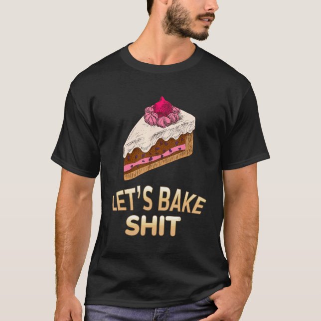 Camiseta Hagamos un Chiste sarcástico al horno (Anverso)