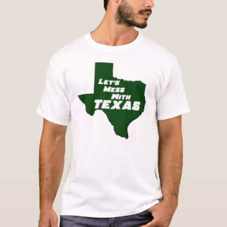 Camiseta Hagamos un desfile con el verde de Texas