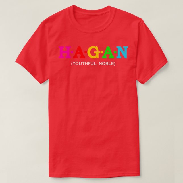 Camiseta Hagan Youthful Noble (Diseño del anverso)