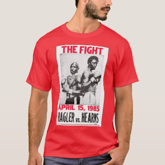 Camiseta Hagler vs Hearns la pelea