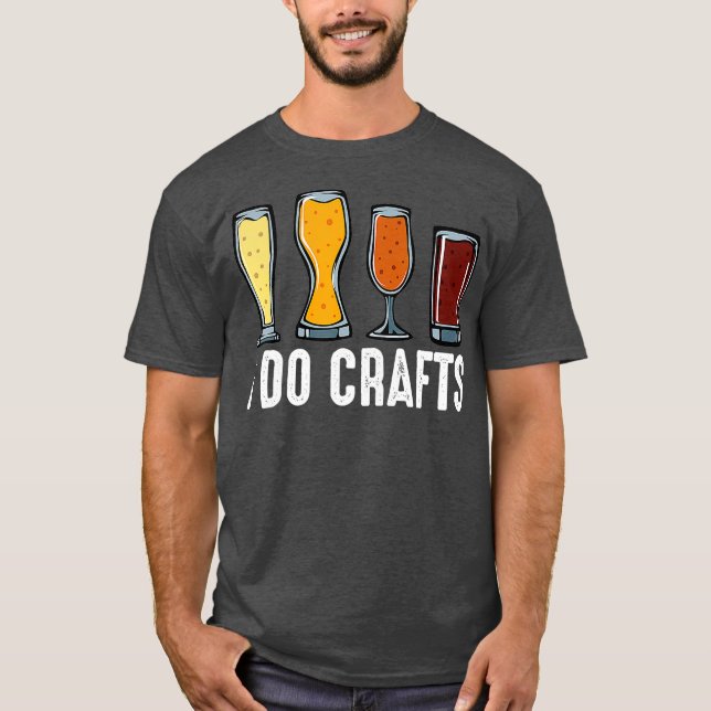 Camiseta Hago Artesanías Hogar Fabricación de Cerveza Regal (Anverso)