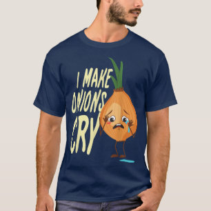 Camiseta hago cebollas llorando comida cocinera cocina almu