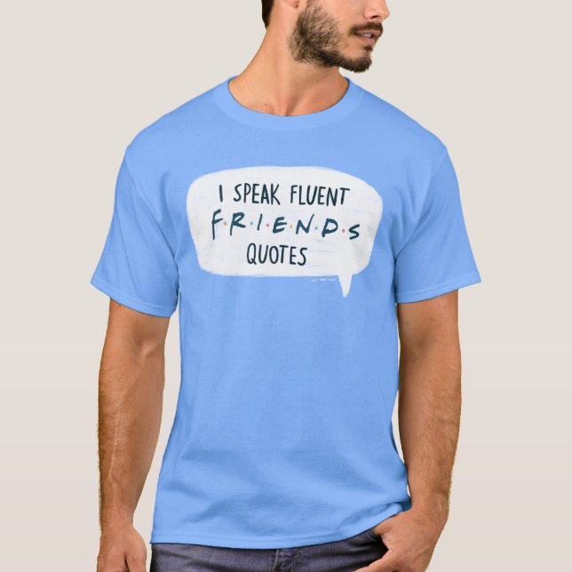 Camiseta Hago citas fluidas de AMIGOS™ (Anverso)