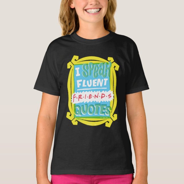 Camiseta Hago citas fluidas de AMIGOS™ - Peephole (Anverso)