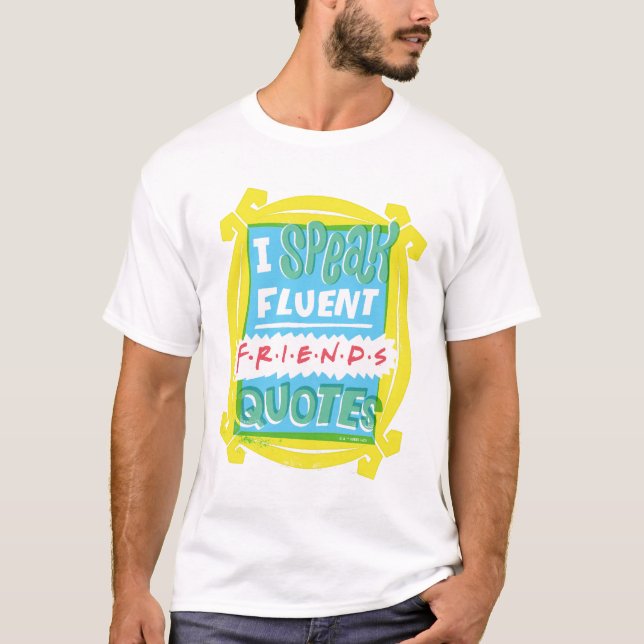 Camiseta Hago citas fluidas de AMIGOS™ - Peephole (Anverso)