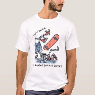 Camiseta Hago Comprobaciones aleatorias de gravedad Diverti