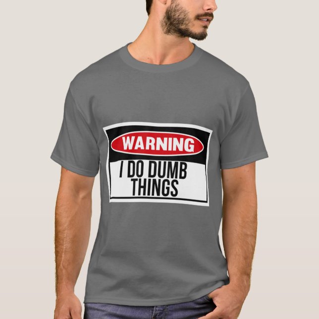 Camiseta Hago cosas tontas amigos (Anverso)