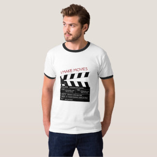Camiseta Hago el personalizable Clapperboard de las