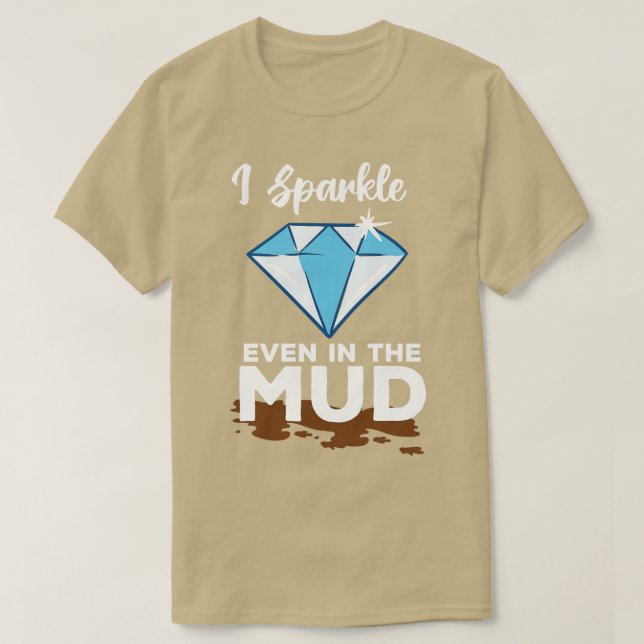 Camiseta Hago Espuma Incluso En El Barro (Diseño del anverso)