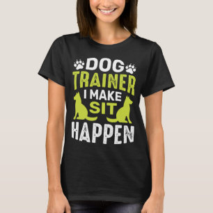 Camiseta Hago Funny La Formación De Obediencia De Órdenes D
