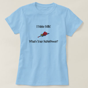 Camiseta ¡Hago la leche! , Cuál es su Superpo…