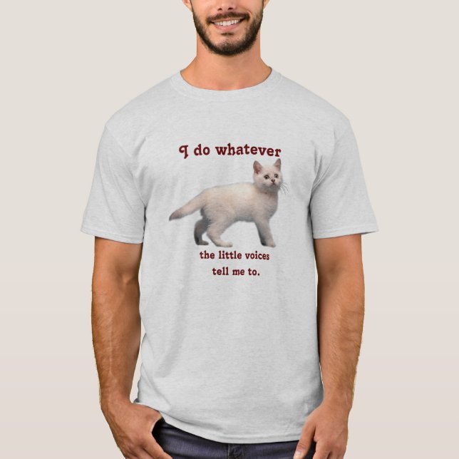 Camiseta Hago lo que… (Anverso)