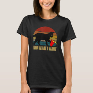 Camiseta Hago lo que quiero Cat Red Cup  Cat Papá Cat Mamá 