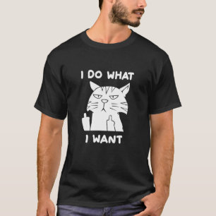 Camiseta Hago Lo Que Quiero Con Mi Gato Fundido