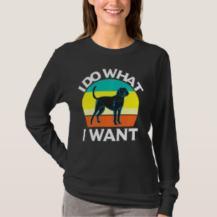 Camiseta Hago Lo Que Quiero Con Mi Perro De Foxhound