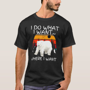 Camiseta Hago Lo Que Quiero Del Oso De Verano Vibes Guay Po