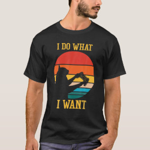 Camiseta Hago lo que quiero divertidos juegos de video para