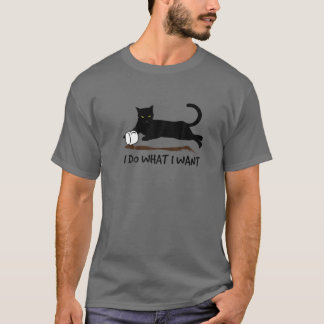 Camiseta Hago Lo Que Quiero Gato