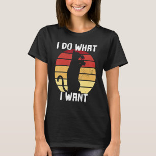 Camiseta Hago Lo Que Quiero Gato