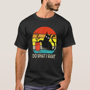 Camiseta Hago Lo Que Quiero Gato Loco