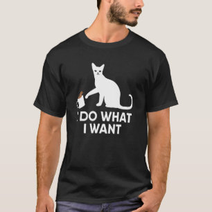 Camiseta Hago lo que quiero Kitty Gata Mamá Gi