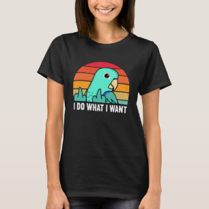 Camiseta Hago Lo Que Quiero Loro En Parroquia Turquesa