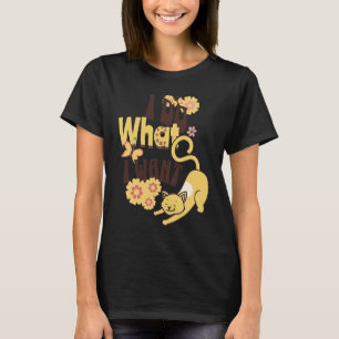 Camiseta Hago Lo Que Quiero Mascotas De Gatos Cuidados Sarc