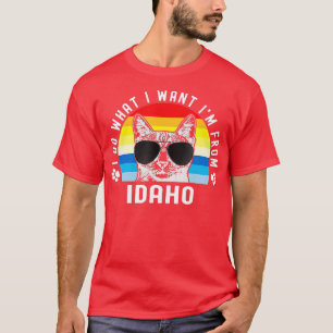 Camiseta Hago Lo Que Quiero Mujeres Que Aman Gato Gracioso