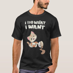 Camiseta Hago lo que quiero para el café.