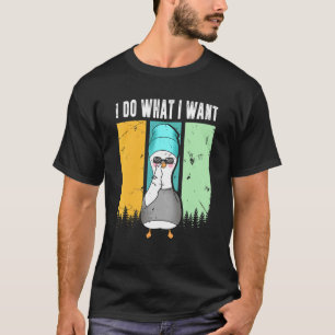 Camiseta Hago lo que quiero para el pato de Guay retro