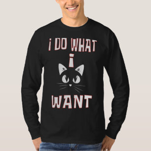 Camiseta Hago lo que quiero para la Copa Roja de Gato Negro