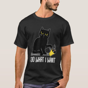Camiseta Hago lo que quiero para mamá gata y papá gato