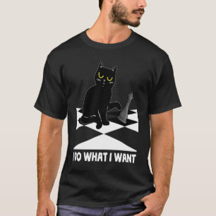 Camiseta Hago Lo Que Quiero Que El Gato Dé Un Pasillo De Aj