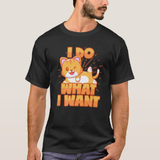 Camiseta Hago Lo Que Quiero Que El Gato Diga Para El Propie