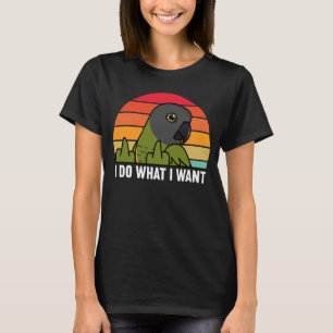 Camiseta Hago lo que quiero que loro en Senegal