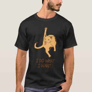 Camiseta Hago Lo Que Quiero Que Me Leguen Gatos, Pero Para 