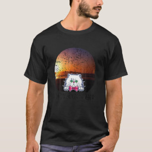 Camiseta Hago lo que quiero Silueta de gato Halloween
