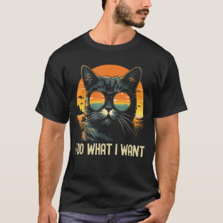 Camiseta HAGO LO QUE QUIERO SORPRENDENTE Atardecer Retro Ga