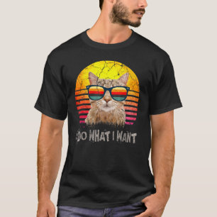 Camiseta Hago Lo Que Quiero Un Gato