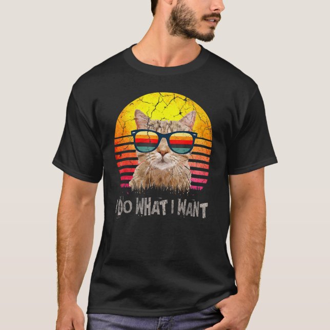 Camiseta Hago Lo Que Quiero Un Gato (Anverso)