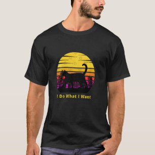 Camiseta Hago Lo Que Quiero Un Gato Gracioso