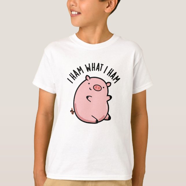 Camiseta Hago Lo Que Soy Un Cerdo Gracioso (Anverso)