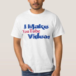 CAMISETA HAGO LOS VÍDEOS DE YOUTUBE