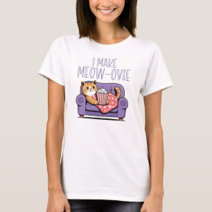 Camiseta Hago Meow-Ovie, Cineasta de Gatos