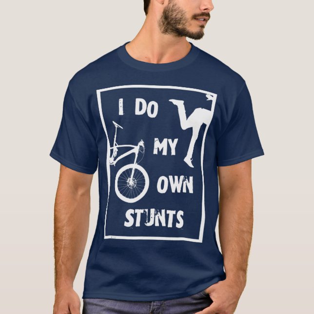 Camiseta Hago Mi Propia Bicicleta Graciosa Hipster Ciclismo (Anverso)