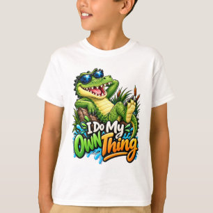Camiseta Hago Mi Propia Cosa Lagarto