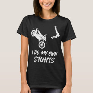 Camiseta Hago mi propio accidente de ciclismo de tierra div