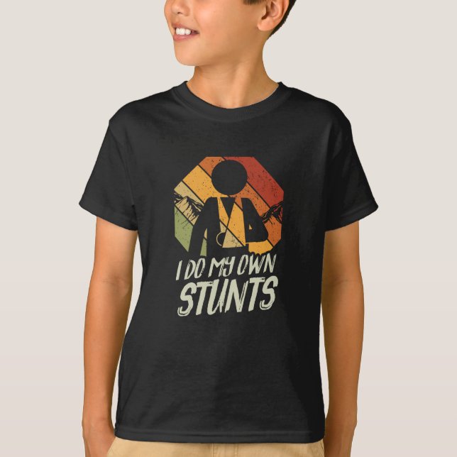Camiseta Hago mi propio accidente deportivo (Anverso)