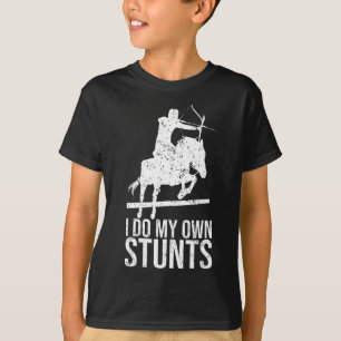 Camiseta Hago Mi Propio Arco De Caballo Montado En Camisas