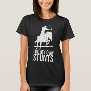 Camiseta Hago Mi Propio Arco De Caballo Montado En Camisas